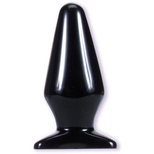 Classic Butt Plug-black Large