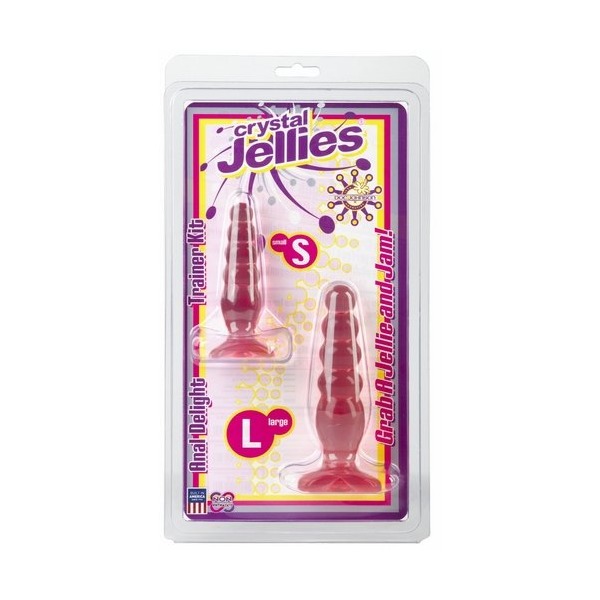 Crystal Jellies Anal Trainer Kit Pink
