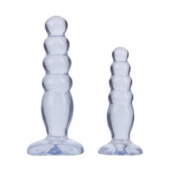 Crystal Jellies Anal Trainer Kit Clear