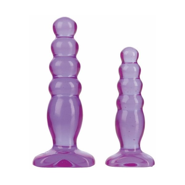 Crystal Jellies Anal Trainer Kit Purple