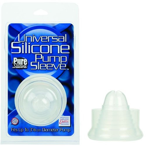 Universal Silicone Pump Sleeve Clear