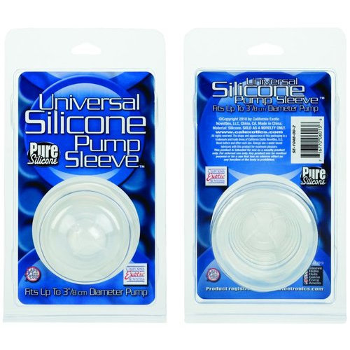 Universal Silicone Pump Sleeve Clear