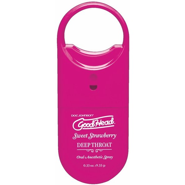 Goodhead Deep Throat Spray Sweet Strawberry