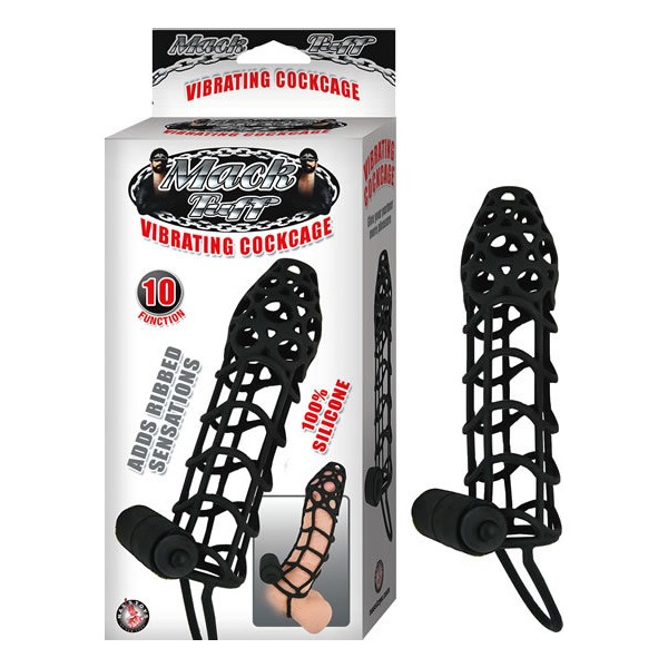 Mack Tuff Cock Cage Black