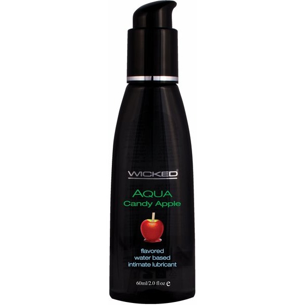 Wicked Aqua Candy Apple Lube 2 Oz