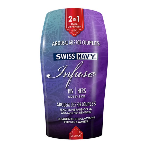 Swiss Navy Infuse 2-in-1 Arousal Gel For Him & Her