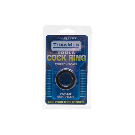 Titanmen Cock Ring Black