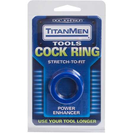 Titanmen Cock Ring Blue
