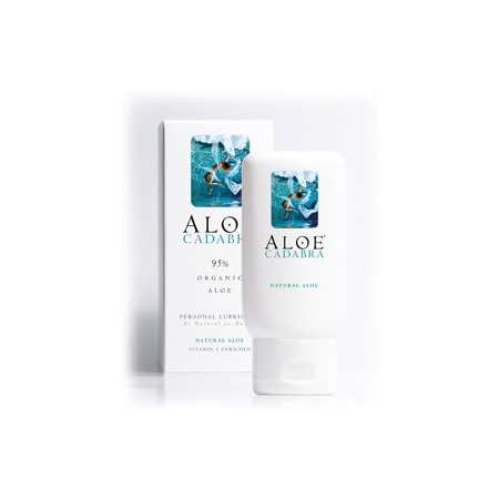 Aloe Cadabra Organic Lube Natural Aloe 2.5 Oz