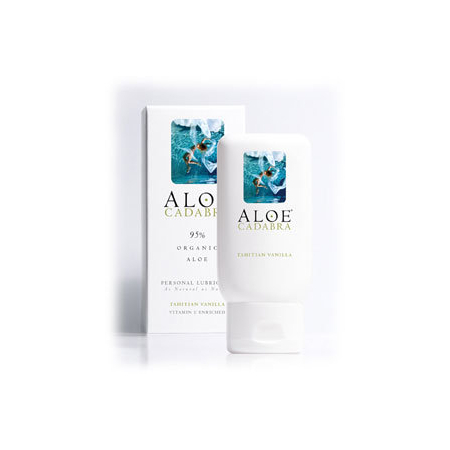 Aloe Cadabra Organic Lube Tahitian Vanilla 2.5oz