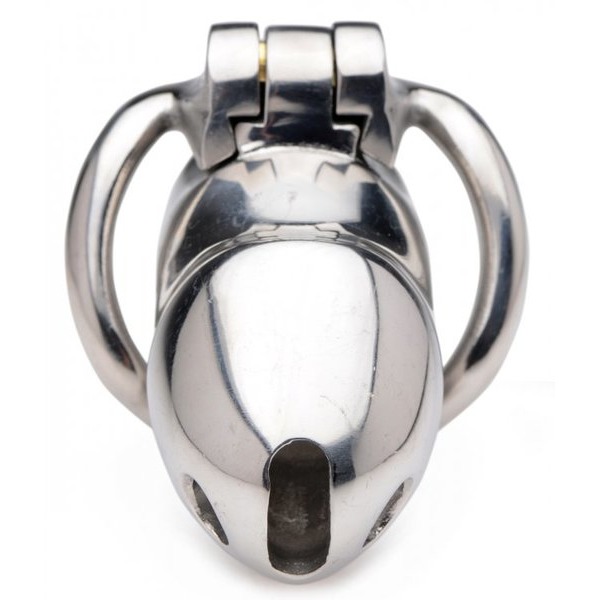 MS RIKERS 24/7 STEEL LOCKING CHASTITY CAGE