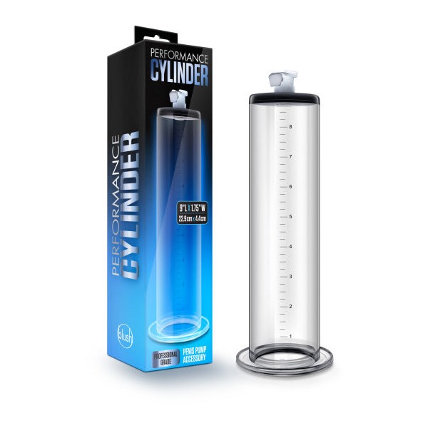 PERFORMANCE 9 IN X 1.75 IN PENIS PUMP CYLINDER CLEAR