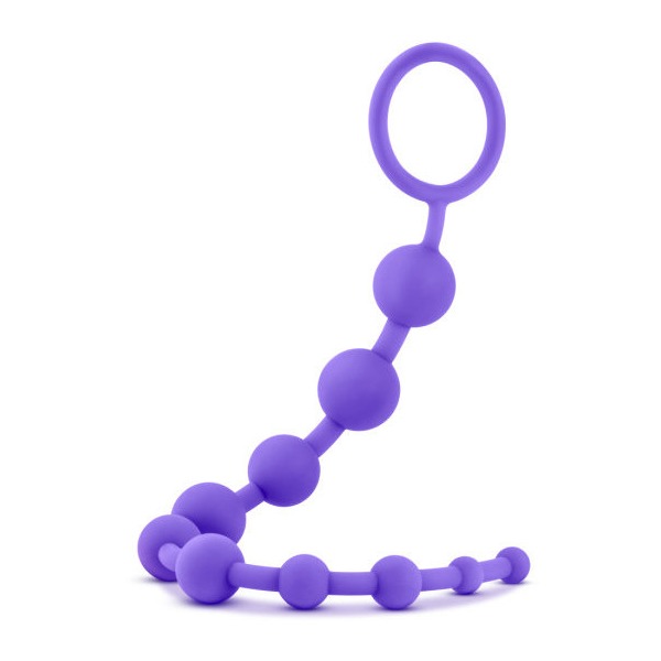 Luxe Silicone 10 Beads Purple