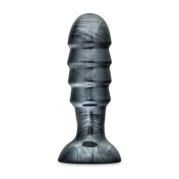 Jet Bruiser Carbon Metallic Black Butt Plug