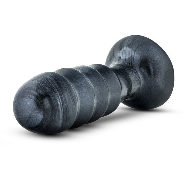 Jet Bruiser Carbon Metallic Black Butt Plug