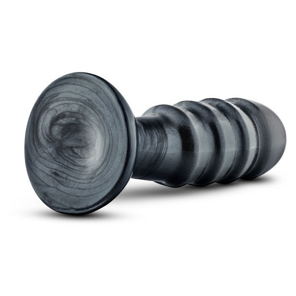 Jet Bruiser Carbon Metallic Black Butt Plug