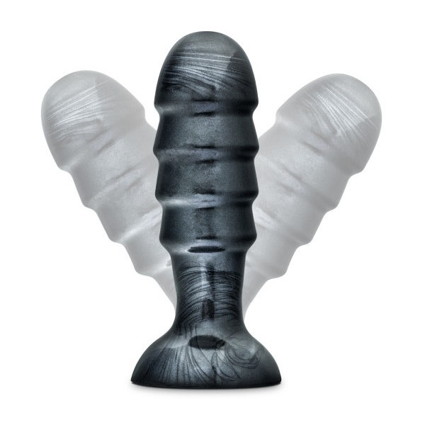 Jet Bruiser Carbon Metallic Black Butt Plug