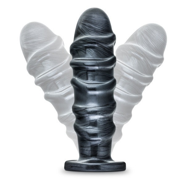 Jet Annihilator Carbon Metallic Black Butt Plug