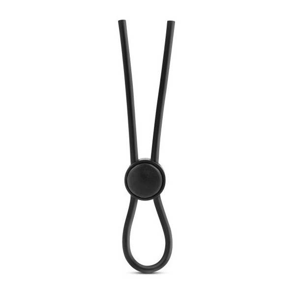 Stay Hard Silicone Loop Cock Ring Black