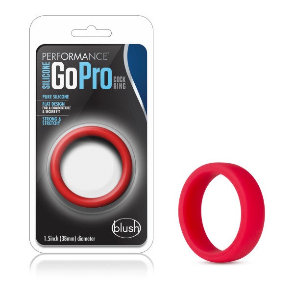 PERFORMANCE SILICONE GO PRO COCK RING RED