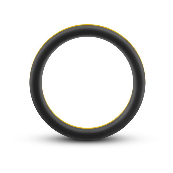 PERFORMANCE SILICONE GO PRO COCK RING BLACK/GOLD/BLACK