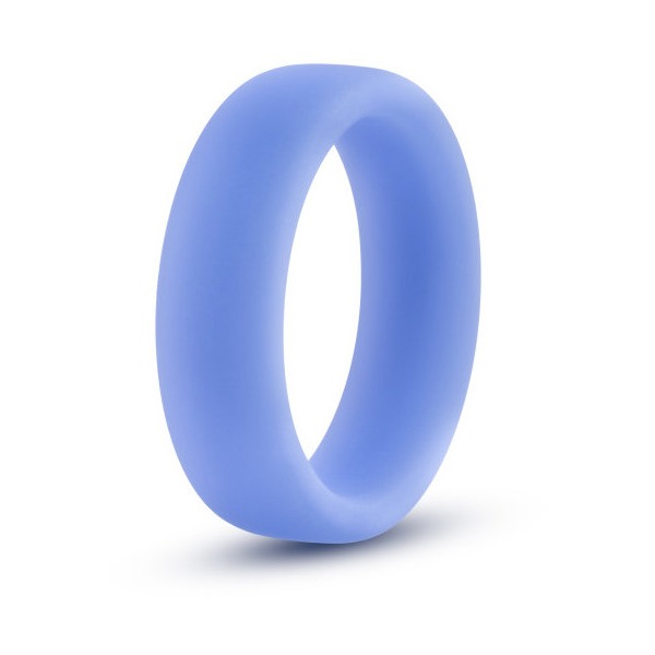 Performance Silicone Glo Cock Ring Blue Glow