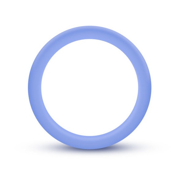 Performance Silicone Glo Cock Ring Blue Glow