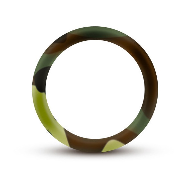 Performance Silicone Camo Cock Ring Green Camoflauge