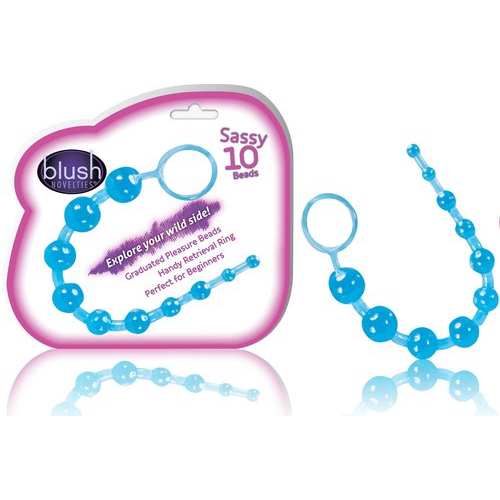 Sassy 10 Beads Blue