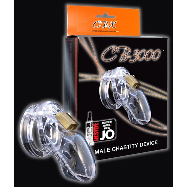 Chastity 3in Clear Cock Cage