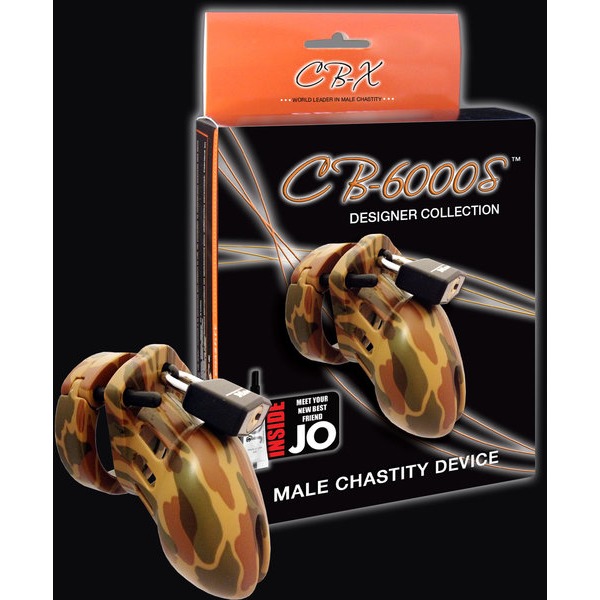 Chastity 3 1/4in Camouflage Cock Cage