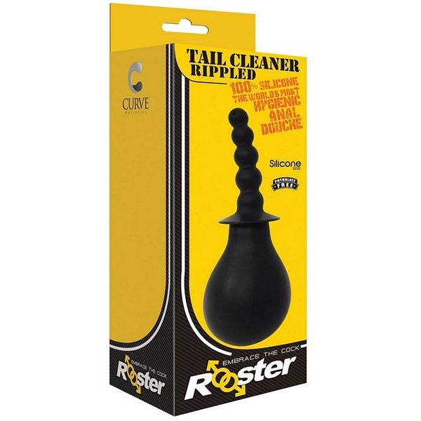 Rooster Tail Cleaner Rippled Black