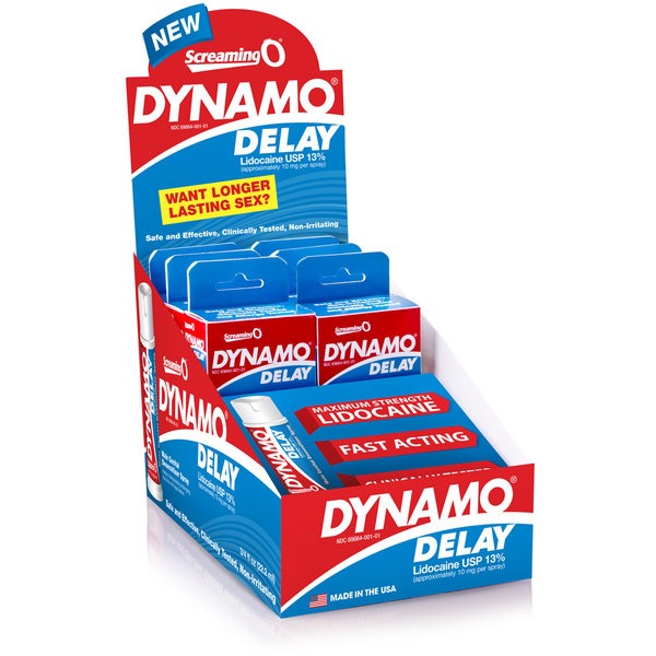 Dynamo Delay Spray 6pk Pop Box