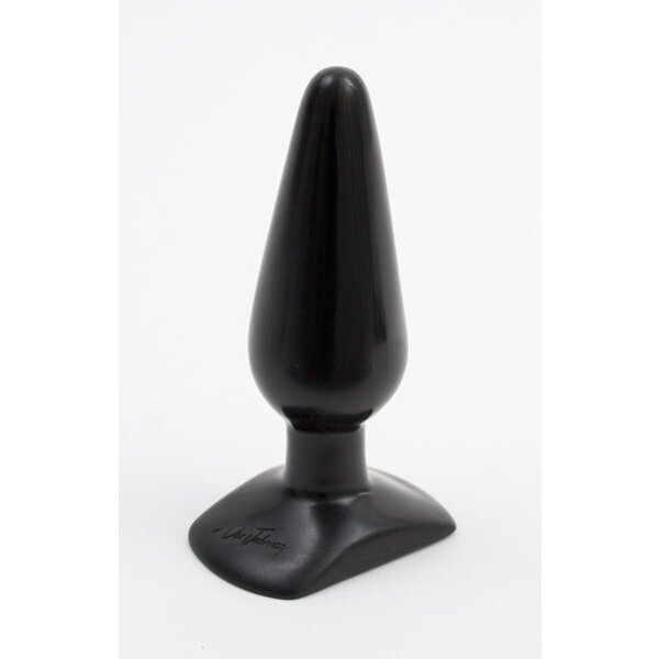 Classic Butt Plug-black Medium