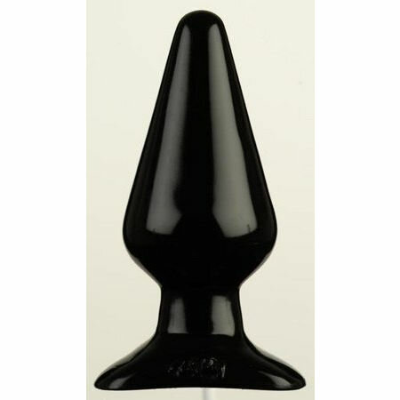 Classic Butt Plug-black Large