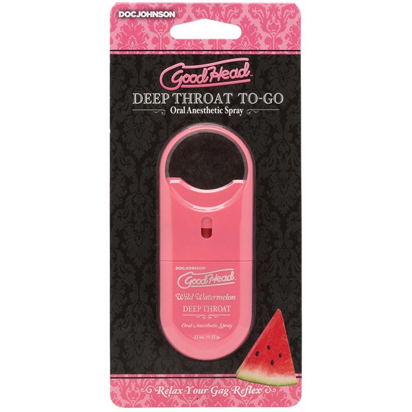 GOODHEAD DEEP THROAT SPRAY TO GO WATERMELON