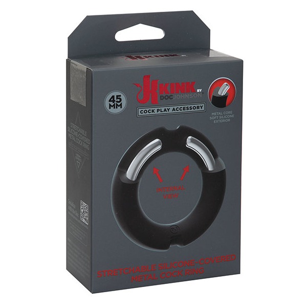 KINK SILICONE-COVERED METAL C-RING 45MM