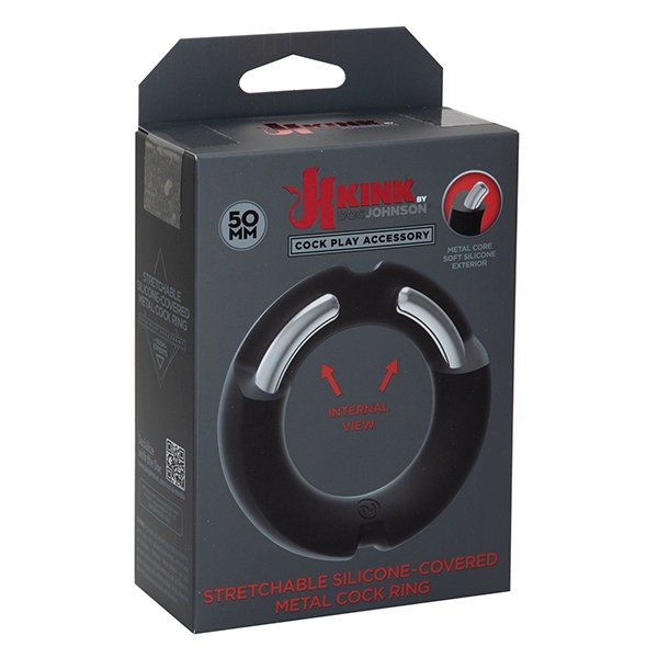 KINK SILICONE-COVERED METAL C-RING 50MM