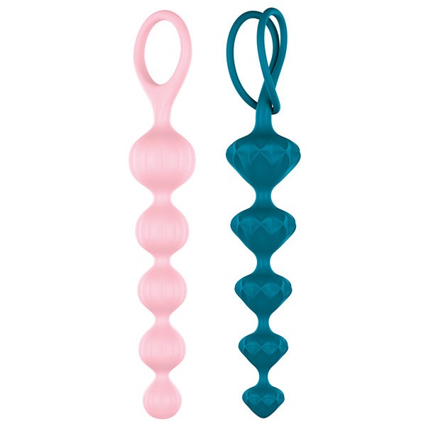 SATISFYER BEADS SET OF 2 COLORED