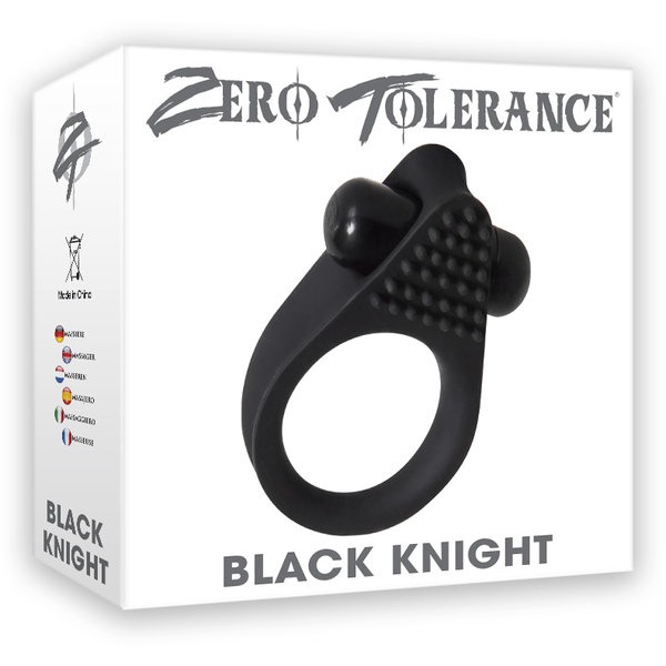 ZERO TOLERANCE BLACK KNIGHT VIBRATING COCK RING