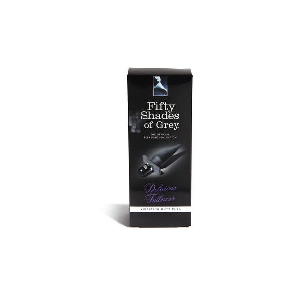 Fifty Shades Vibrating Butt Plug Grey