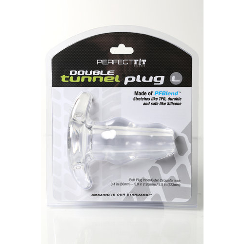 D-tunnel Plug Large Ice Clear