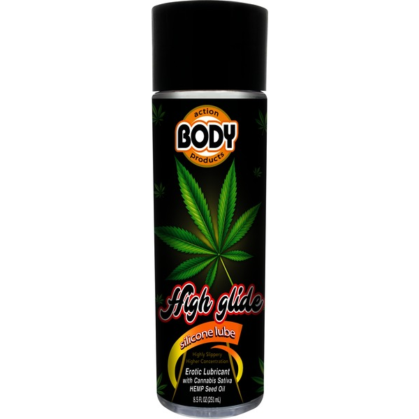 HIGH GLIDE EROTIC LUBRICANT 8.5 OZ BOTTLE