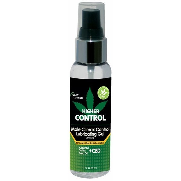 Higher Control Climax Control Gel W/hemp Seed Oil 2 Oz