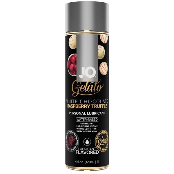 JO GELATO WHITE CHOCOLATE RASPBERRY TRUFFLE WATER BASED 4 OZ