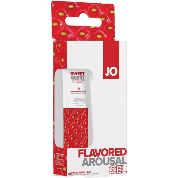 JO SWEET BERRY HEAT FLAVORED AROUSAL GEL 10ML