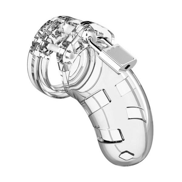 Mancage Chastity 3.5in Transparent Model 01
