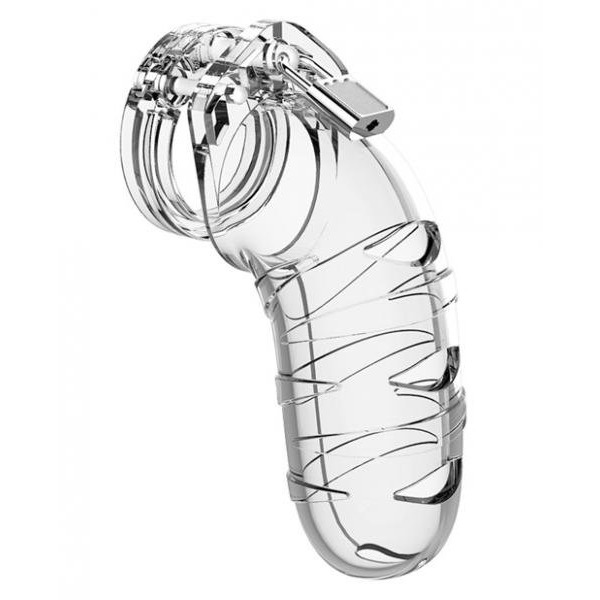Mancage Chastity 5.5in Transparent Model 05
