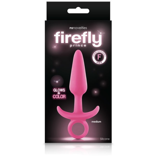 Firefly Prince Medium Pink Butt Plug