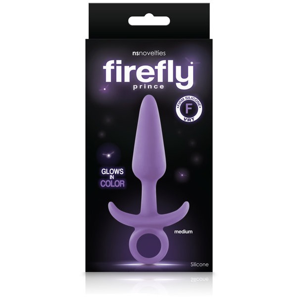 Firefly Prince Medium Butt Plug Purple